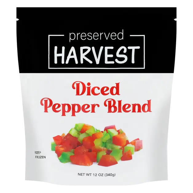 Preserved Harvest Diced Pepper Blend