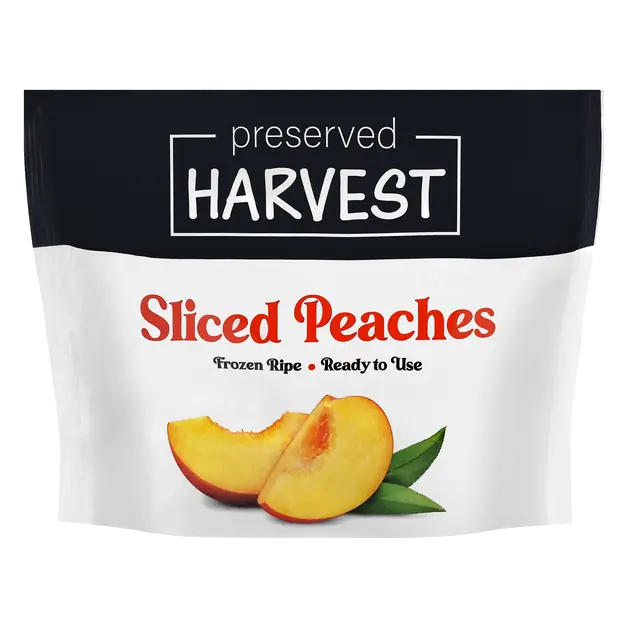Preserved Harvest Sliced Peaches 12 oz