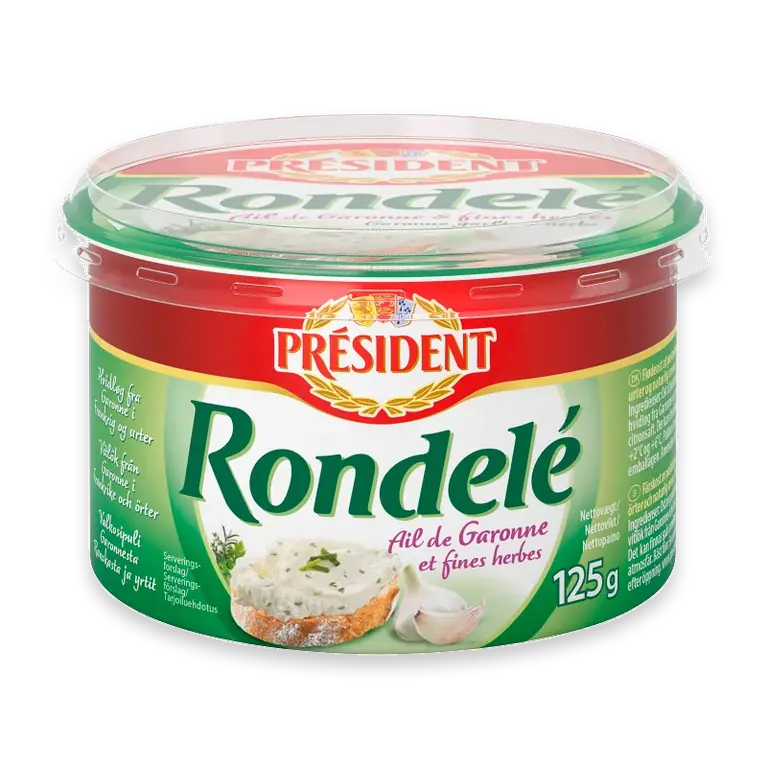 Rondelé Ail de Garonne med Vitlök & örter 125g