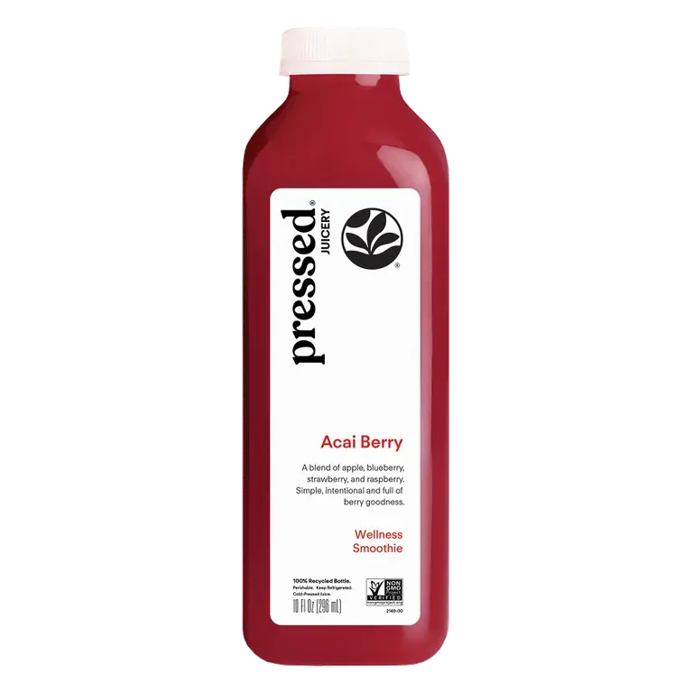 Pressed Juicery Acai Berry Wellness Smoothie, 10 fl oz