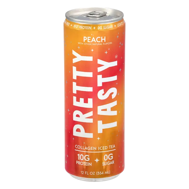 Peach Collagen Iced Tea