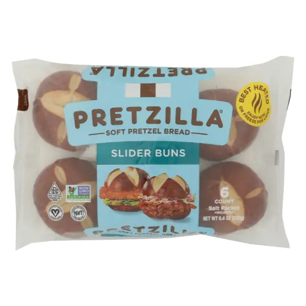 Soft Pretzel Mini Buns