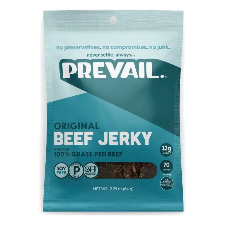 Prevail Jerky Original Beef Jerky - 12g Protein - 2.25oz
