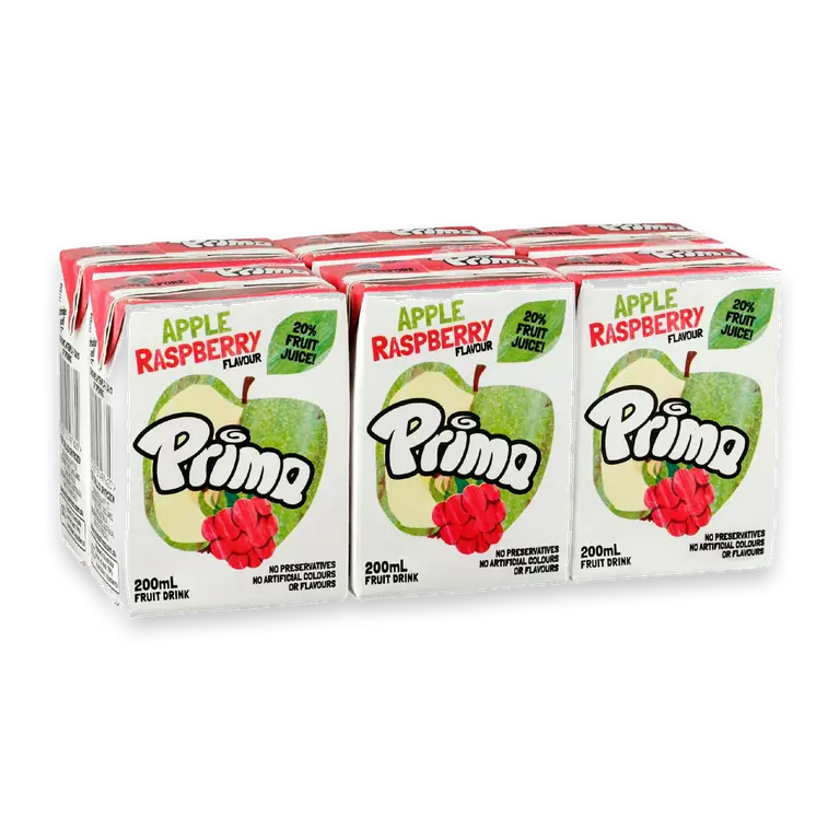 Apple & Raspberry Fruit Drink Poppers