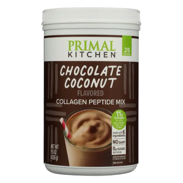 Collagen Fuel 11 G/Serving Peptide Hair, Skin and Nail Support Drink Mix, Chocolate Coconut