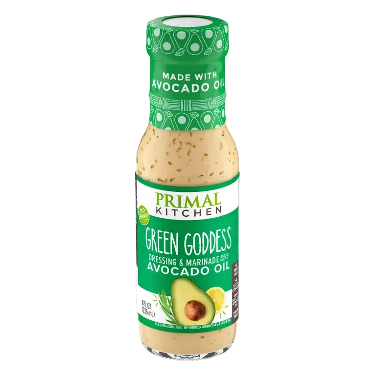 Primal Kitchen Dairy-Free Green Goddess Dressing with Avocado Oil, 8fl oz