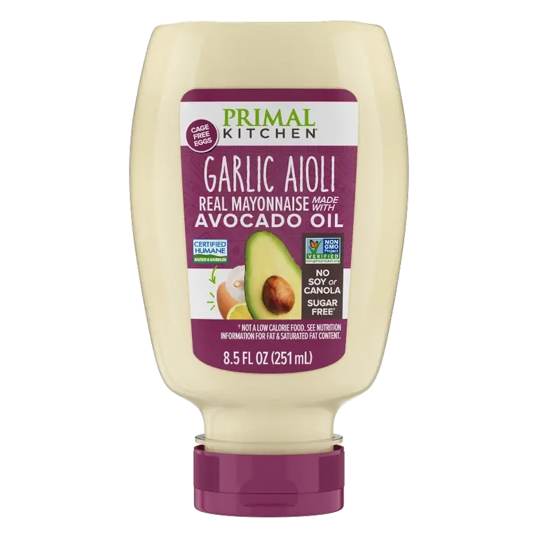 Primal Kitchen Garlic Aioli Mayo, 8.5oz