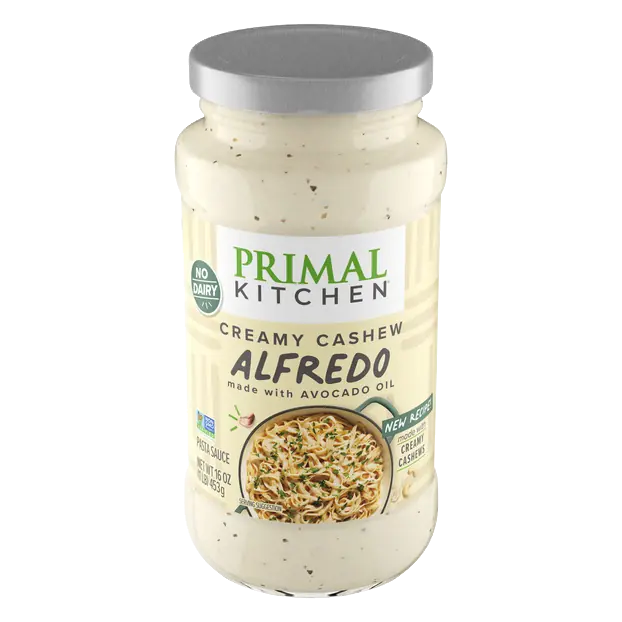 No Dairy Creamy Cashew Alfredo Pasta Sauce