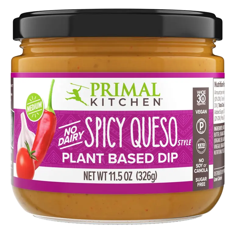 No Dairy Spicy Queso Style Plant Based Dip