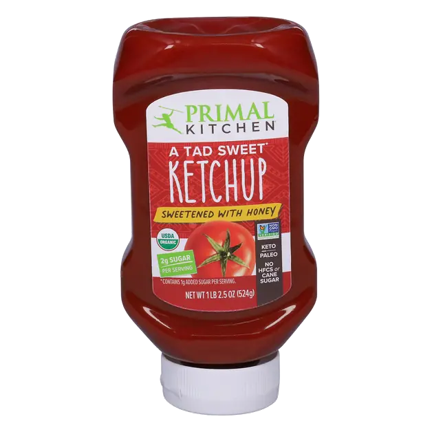 Organic A Tad Sweet Ketchup Sweetened with Honey