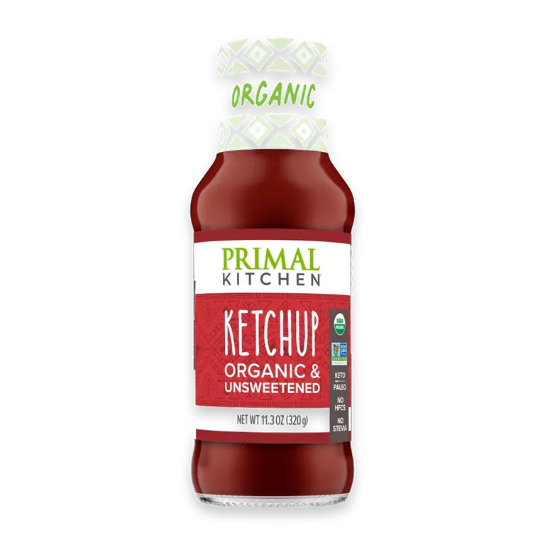 Organic and Unsweetened Ketchup