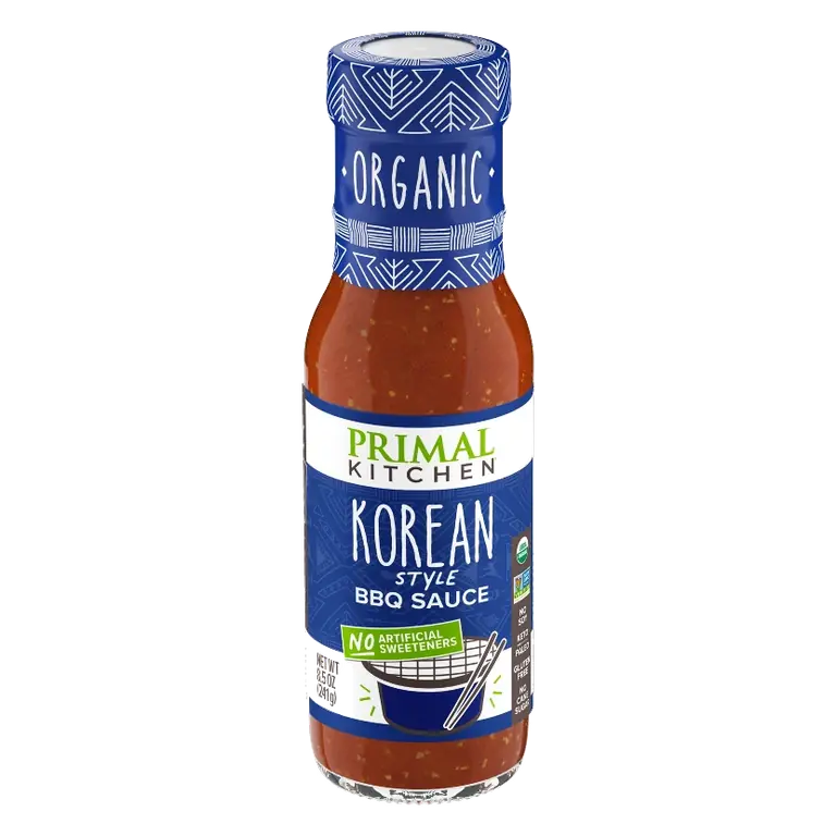 Primal Kitchen Korean Style BBQ Sauce, 8.5oz