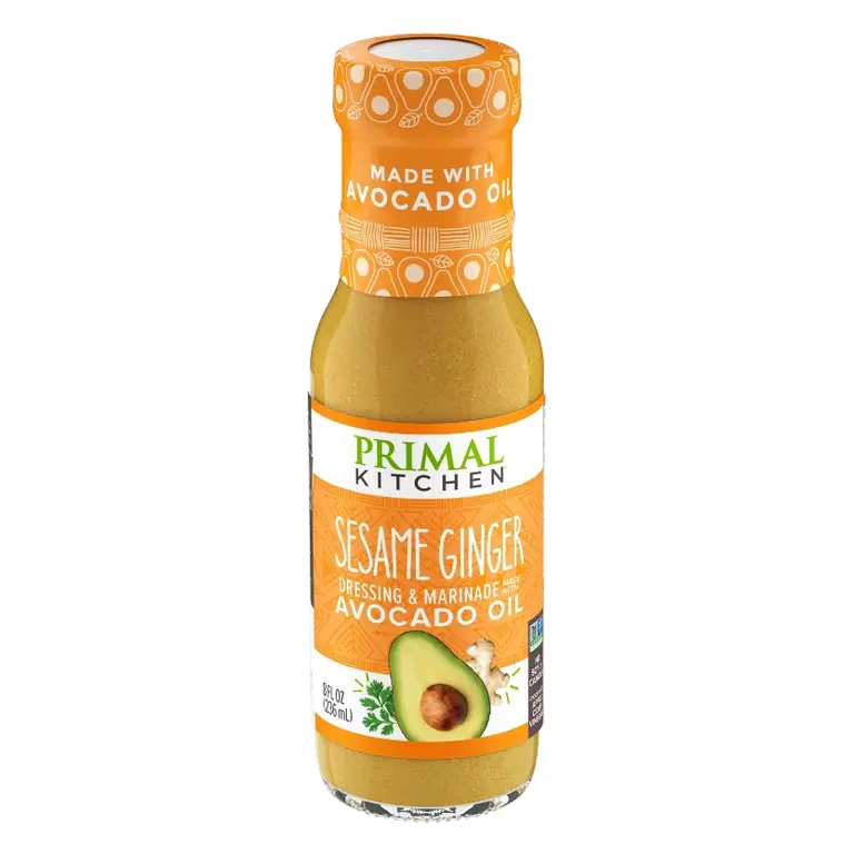 Primal Kitchen Sesame Ginger Vinaigrette with Avocado Oil, 8fl oz