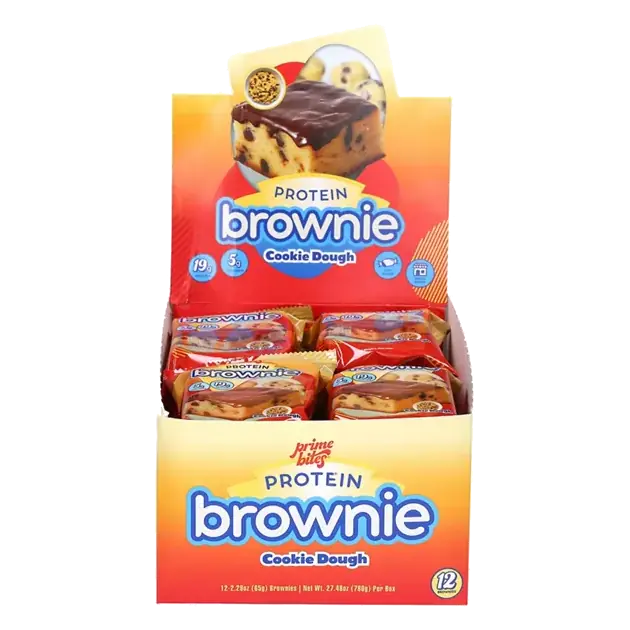 Cookie Dough Protein Brownie