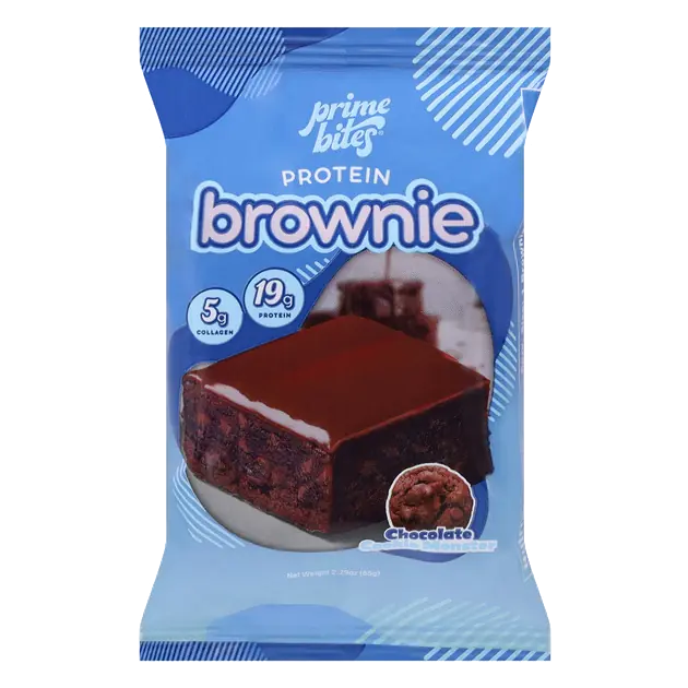 Prime Bites Protein Brownie, Chocolate Cookie Monster