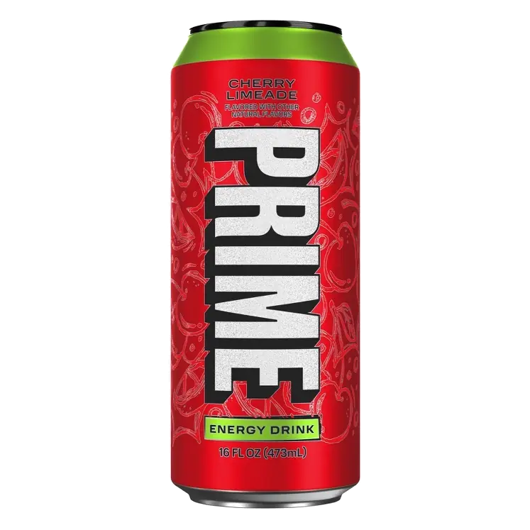 Prime Cherry Limeade Energy Drink, 16 fl oz: Caffeinated