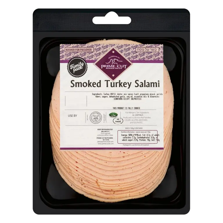 Smoked Turkey Salami Family Pack 220g