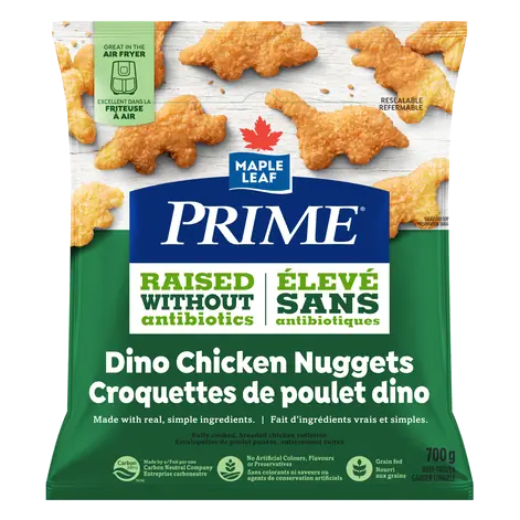 Dino Chicken Nuggets Breaded 700 g