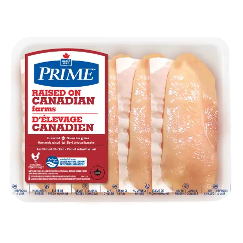 Chicken Breasts Thinly Sliced