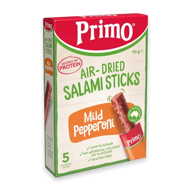 Air Dried Salami Sticks Mild Pepperoni