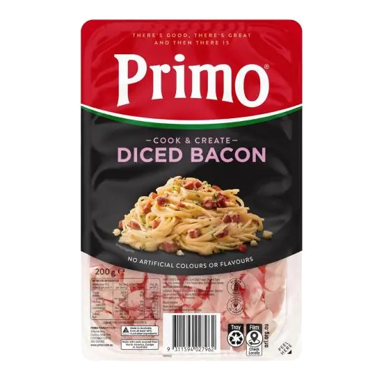 Cook & Create Diced Bacon