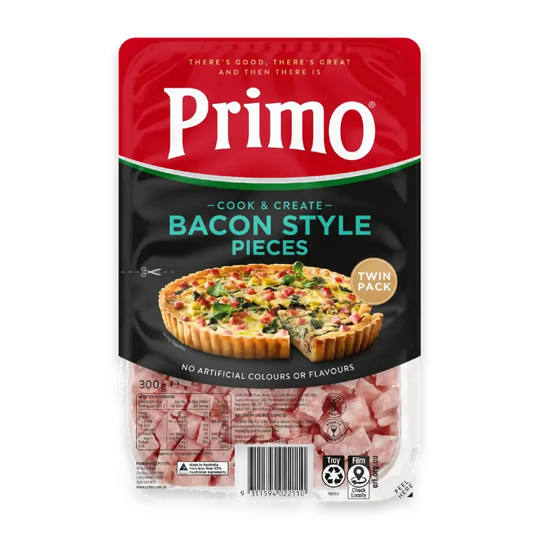 Diced Bacon Style Pieces Cook & Create Twin Pack