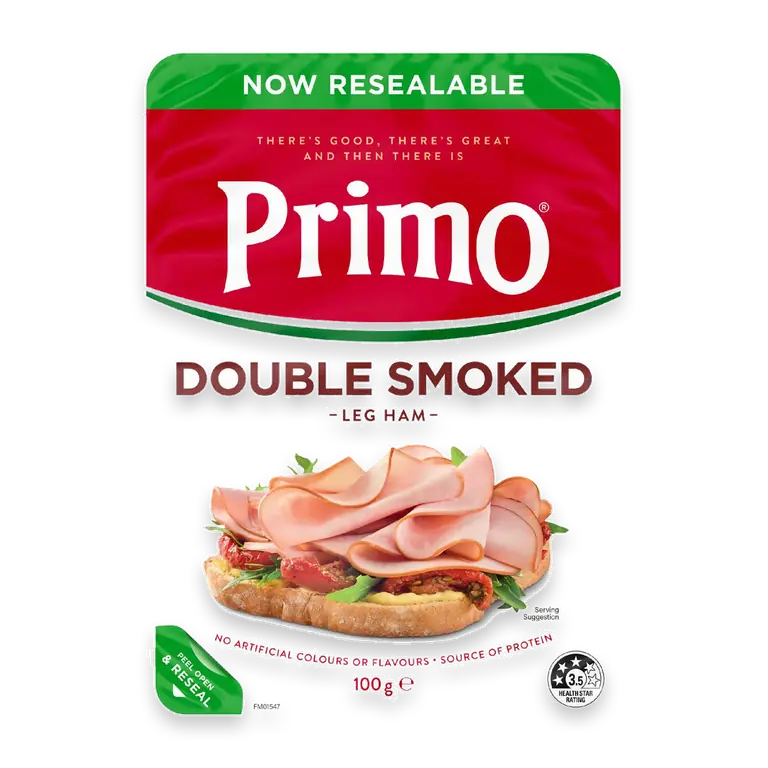 Double Smoked Leg Ham Sliced