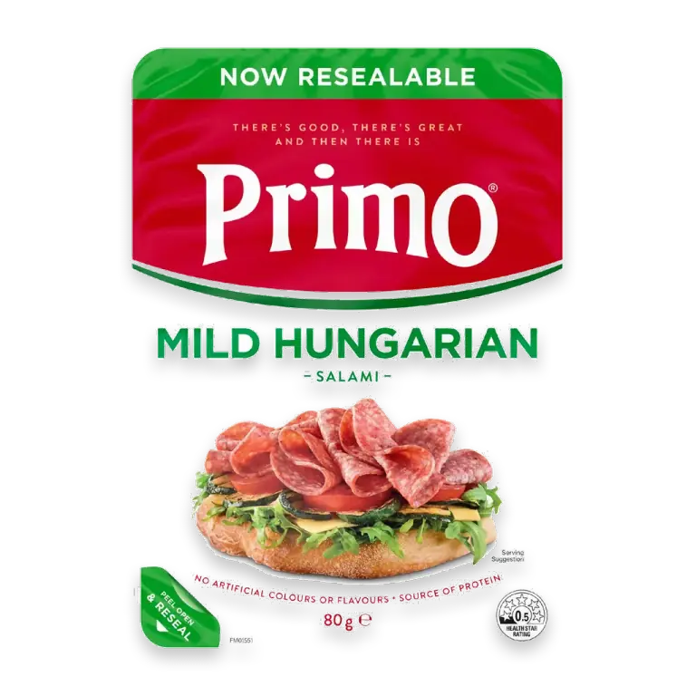 Mild Hungarian Sliced Salami Mild