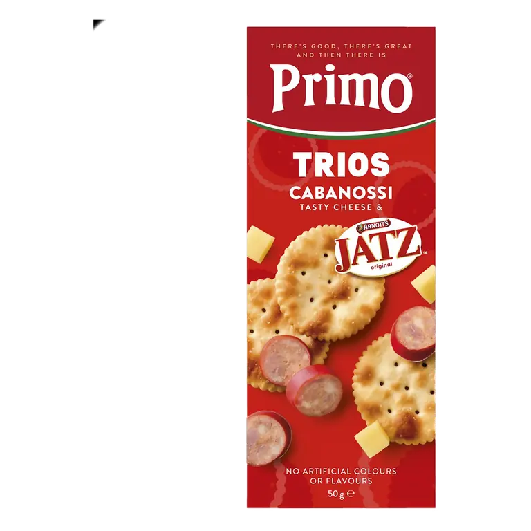 Party Faves Cabanossi Cheese and Jatz Crackers