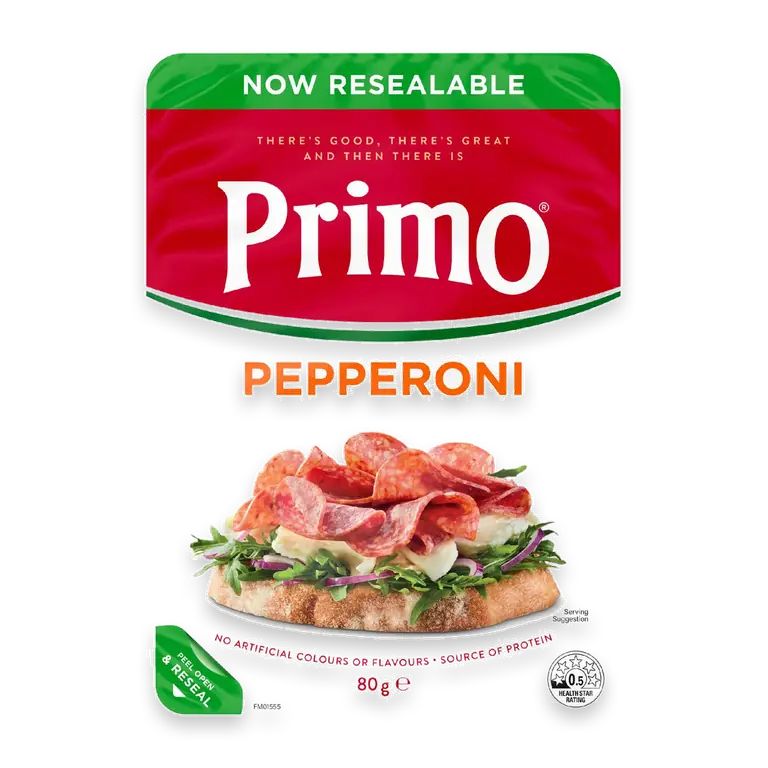 Pepperoni Salami Sliced Sliced