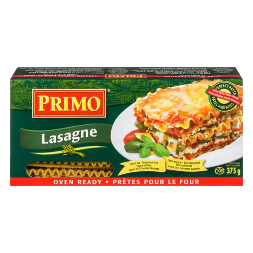 Lasagna Oven Ready 375 g