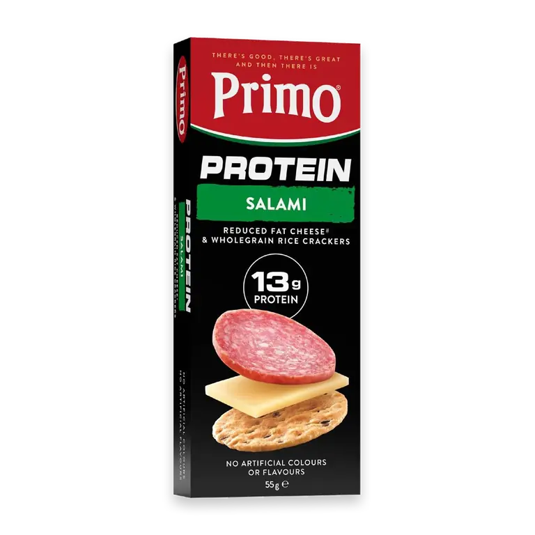 Protein Salami Cheese & Wholegrain Crackers