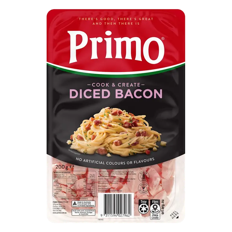 Real Diced Bacon Pieces