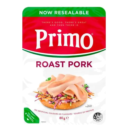 Roast Pork Thinly Sliced