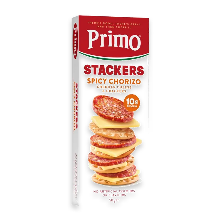 Stackers Spicy Chorizo Cheddar Cheese & Crackers