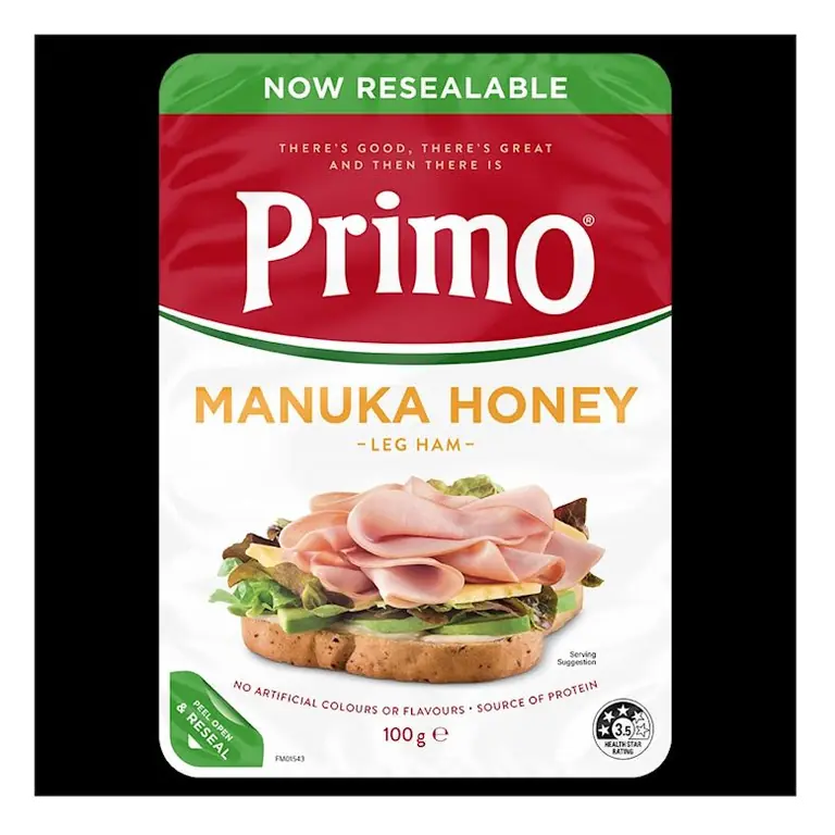 Thinly Sliced Manuka Honey Sweet Leg Ham