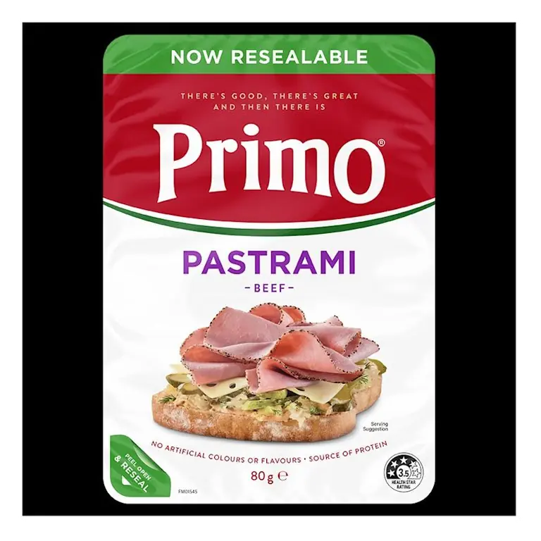 Thinly Sliced Pastrami Beef