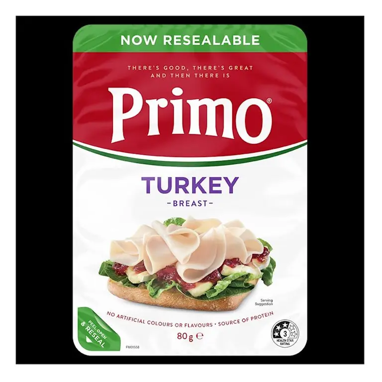 Thinly Sliced Turkey Breast