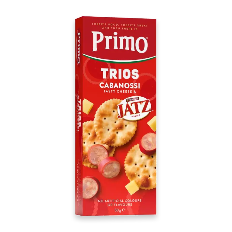 Trios Cabanossi Cheese & Jatz Crackers