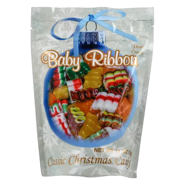 Candy, Hard, Classic Christmas , Baby Ribbon