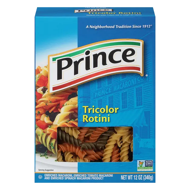 Tri-Color Rotini Pasta