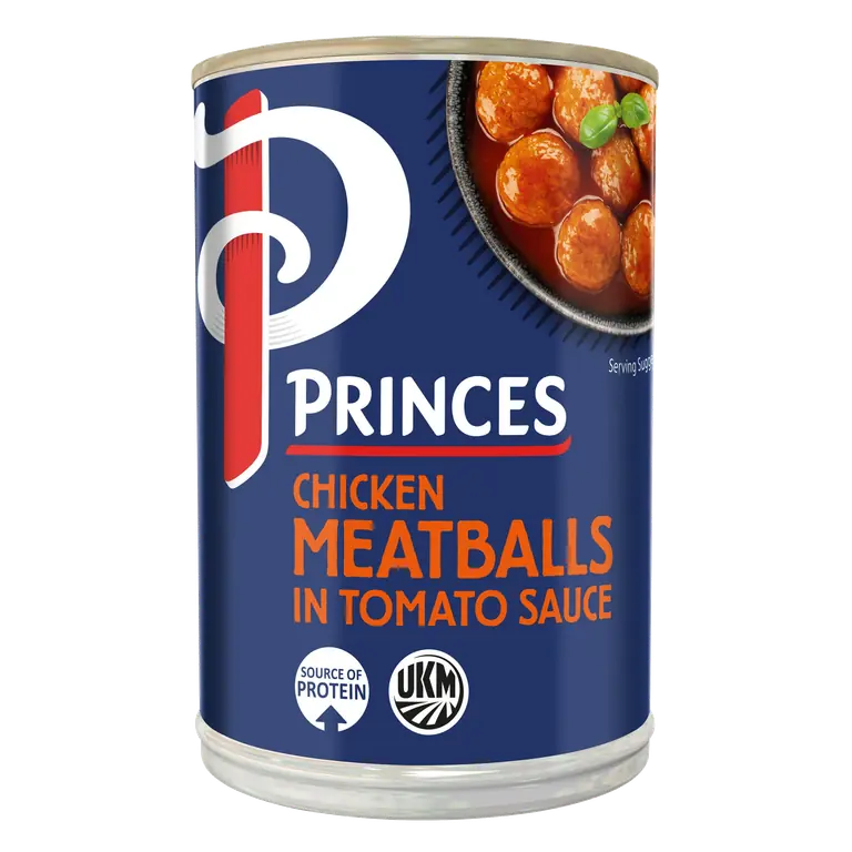Princes Chicken Meatballs in Tomato Sauce 370g