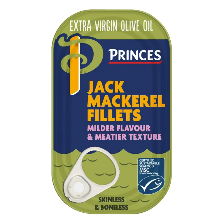 Extra Virgin Olive Oil Jack Mackerel Fillets 125g