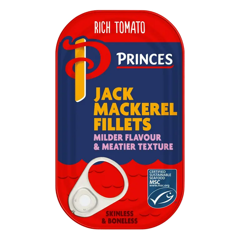 Rich Tomato Jack Mackerel Fillets 125g