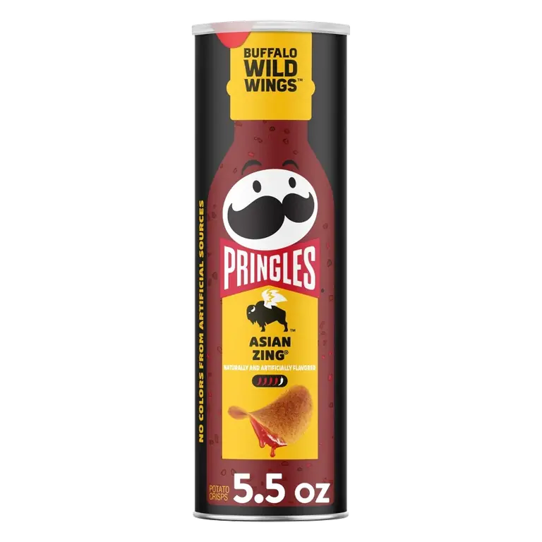 Pringles Buffalo Wild Wings Asian Zing Chips, 5.5oz