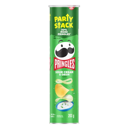 Canned Potato Chips Sour Cream & Onion 203 g