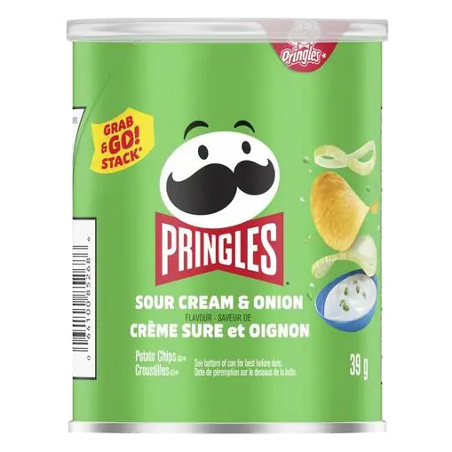 Canned Potato Chips Sour Cream & Onion 37 g