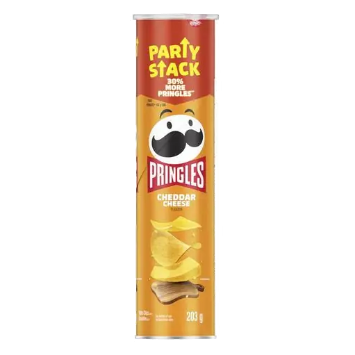 Canned Chips Cheddar Cheese 203 g