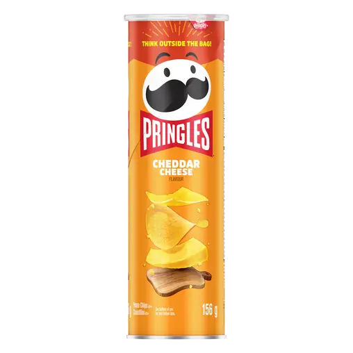 Canned Potato Chips Cheddar Cheese 156 g