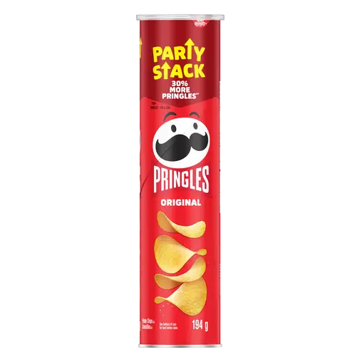 Canned Potato Chips Original Mega Size 194 g